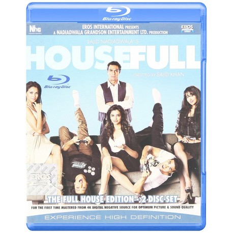 Housefull Bollywood Blu-Ray English Subtitles 2 Disc Set Blu-ray