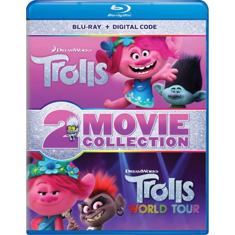 Trolls / Trolls World Tour 2-Movie Collection Blu-ray