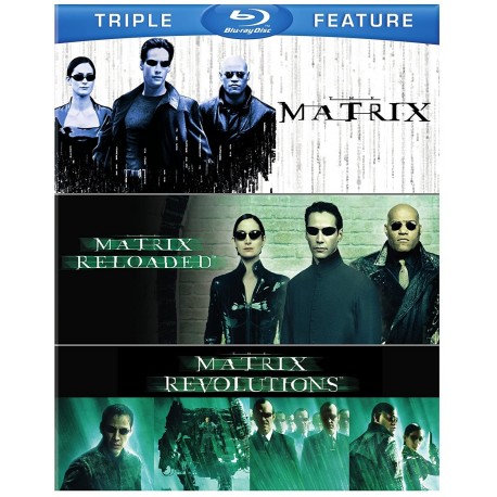 The Matrix Triple Feature The Matrix / The Matrix Reloaded / The Matrix Revolutions Blu-ray