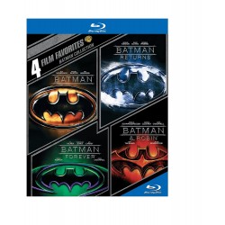 4 Film Favorites Batman Collection Batman / Batman Returns / Batman Forever / Batman & Robin Blu-ray