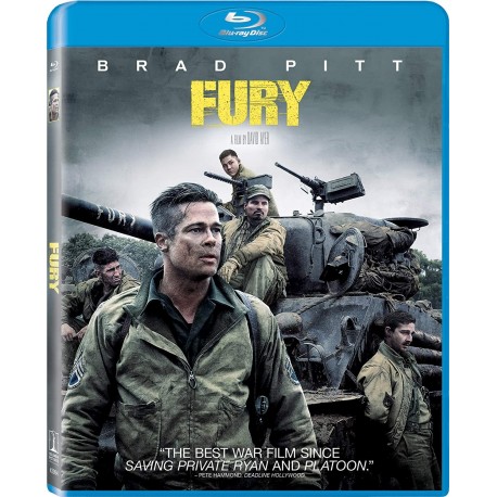 Fury Blu-ray
