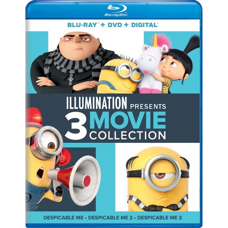 Illumination Presents 3-Movie Collection Despicable Me / Despicable Me 2 / Despicable Me 3 Blu-ray