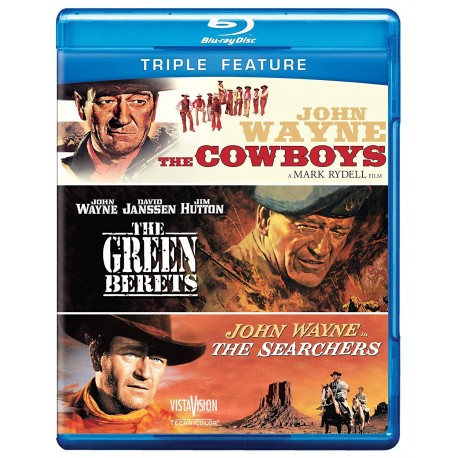 Cowboys The / Green Berets The / Searchers The BD 3FE Blu-ray