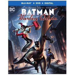 Batman & Harley Quinn Blu-ray DVD UltraViolet Combo