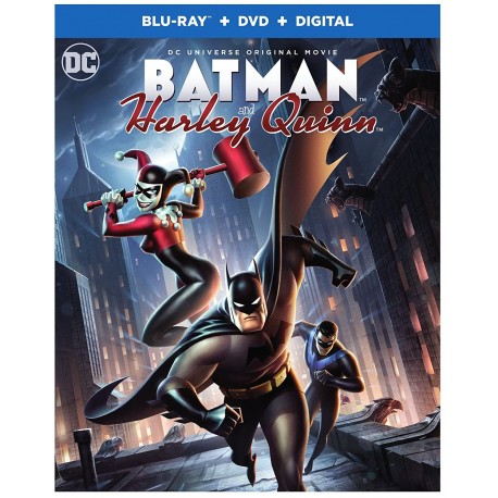 Batman & Harley Quinn Blu-ray DVD UltraViolet Combo