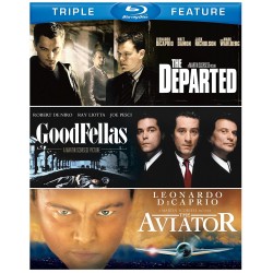 Martin Scorsese Triple Feature Goodfellas / The Aviator / The Departed Blu-ray