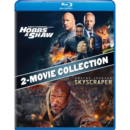 Fast & Furious Presents Hobbs & Shaw / Skyscraper Double Feature Blu-ray
