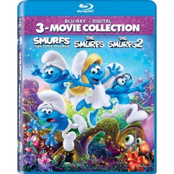 The Smurfs 2 / Smurfs 2011 / Smurfs The Lost Village Set Blu-ray