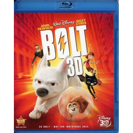 Bolt 3D Blu-Ray Movie