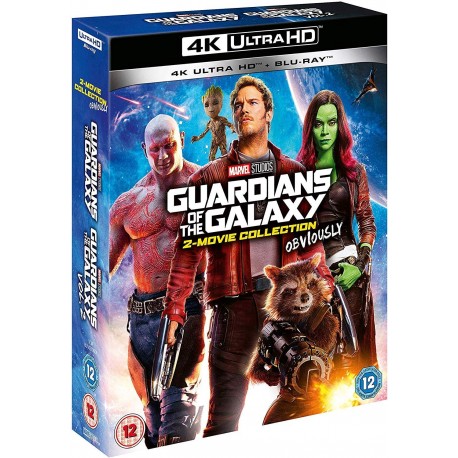 Guardians of the Galaxy 1-2 Collection 4K UHD Blu-ray