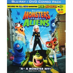 Monsters Vs Aliens Blu-ray