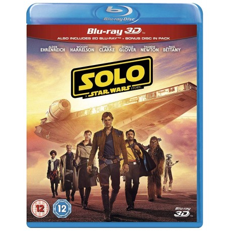 Solo A Star Wars Story 3D Blu-ray Blu-ray
