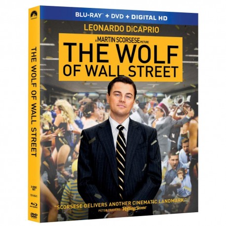 The Wolf of Wall Street Blu-ray DVD Digital HD