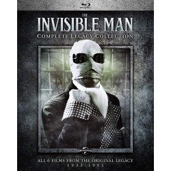 The Invisible Man Complete Legacy Collection Blu-ray