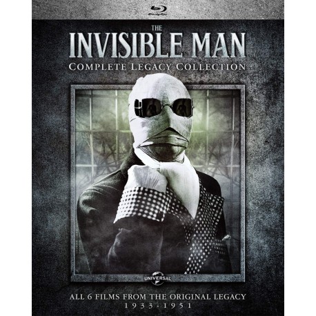 The Invisible Man Complete Legacy Collection Blu-ray