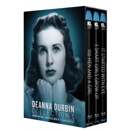 Deanna Durbin Collection I 100 Men and a Girl / Three Smart Girls Grow Up / It Started Eve Blu-ray