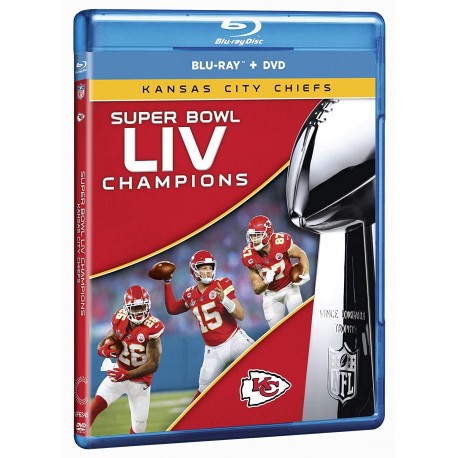 Super Bowl LIV Champions Kansas City Chiefs Blu-ray