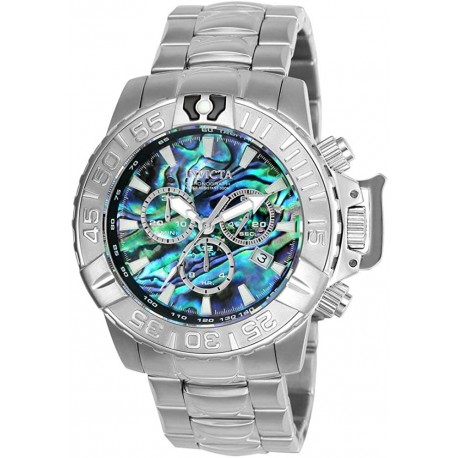 Watch Invicta 25097 Men Subaqua Quartz Chronograph Blue, (Importación USA)