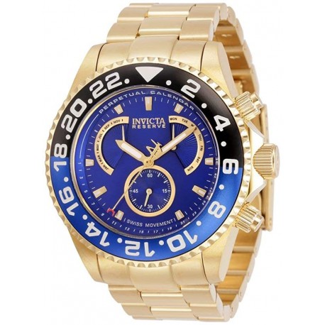 Watch Invicta 29959 Reserve Perpetual Chronograph Quartz Blu (Importación USA)
