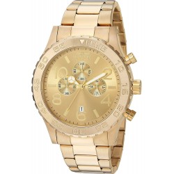 Watch Invicta 1270 Men Specialty Chronograph 18k Gold Ion (Importación USA)