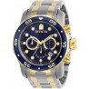 Watch Invicta 0077 Men Pro Diver Chronograph Blue Dial (Importación USA)