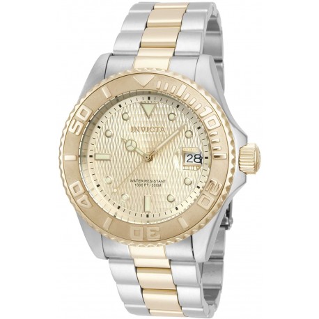 Watch Invicta 14343 Men Pro Diver Analog Display Two Tone (Importación USA)