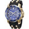 Watch Invicta 17882 Men Pro Diver 18k Gold Ion-Plated Sta (Importación USA)