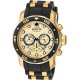 Watch Invicta 17566 Men Pro Diver 18k Gold Ion-Plated Sta (Importación USA)