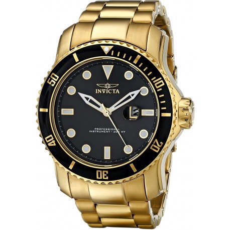 Watch Invicta 15351 Men Pro Diver Gold Ion-Plated Stainle (Importación USA)