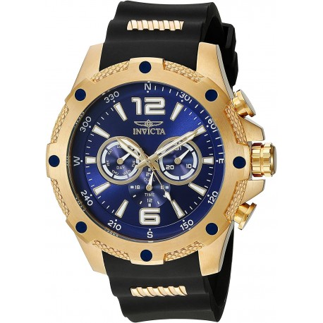 Watch Invicta 19659 Men I-Force 18k Gold Ion-Plated with (Importación USA)