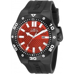 Watch Invicta 30963 Pro Diver Quartz Red Dial Men (Importación USA)