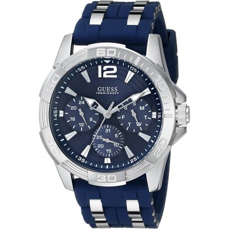 Watch Guess U0366G2 Iconic Blue Stainless Steel Stain Resist (Importación USA)