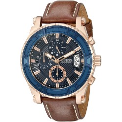 Watch Guess U0673G3 Men Stainless Steel Casual Leather