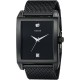 Watch Guess U0298G1 Mesh Black Ionic Plated Rectangular Genu