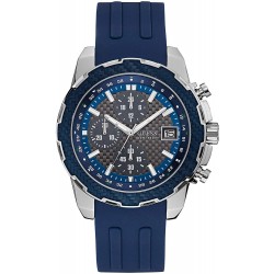 Watch Guess W1047G2 Factory Men Blue Chronograph