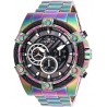 Watch Invicta 25521 Men Bolt Quartz with Stainless Steel Strap, Silver, 26