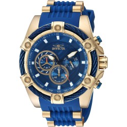 Watch Invicta 25527 Men Bolt Analog Display Quartz Blue