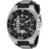 Watch Invicta 33190 Men Speedway Stainless Steel, Carbon Fiber Quartz with Silicone, Strap, Black, 30