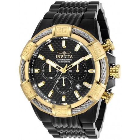 Reloj Invicta 29032 Bolt Chronograph Quartz Black Dial Hombre