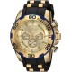 Watch Invicta 22345 Men Pro Diver Stainless Steel Quartz with Silicone Strap, Black, 25