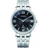 Reloj Citizen Quartz Black Dial Stainless Steel Hombre BE9170-72E