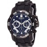 Watch Invicta 6986 Men Pro Diver Scuba 48mm Black Stainless Steel Quartz with Silicone Strap,