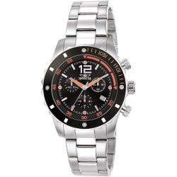 Watch Invicta INVICTA-1245 Men 1245 Specialty Quartz 3 Hand Black Dial