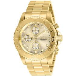 Watch Invicta 28683 Men Connection Quartz with Stainless Steel Strap, Gold, 22