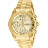 Watch Invicta 28683 Men Connection Quartz with Stainless Steel Strap, Gold, 22
