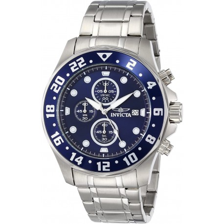 Watch Invicta 15939 Men Specialty Analog Display Japanese Quartz Silver Dive