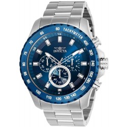 Watch Invicta 24212 Men Speedway Quartz with Stainless-Steel Strap, Silver, 10