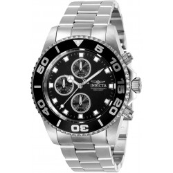Watch Invicta 28689 Men Connection Quartz with Stainless Steel Strap, Silver, 22