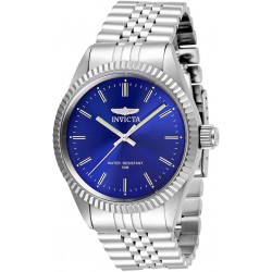 Watch Invicta 29375 Men Specialty Quartz with Stainless Steel Strap, Silver, 22