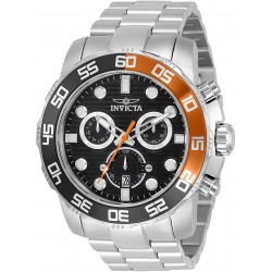 Watch Invicta 33299 Men Pro Diver Scuba Quartz with Stainless Steel Strap, 26